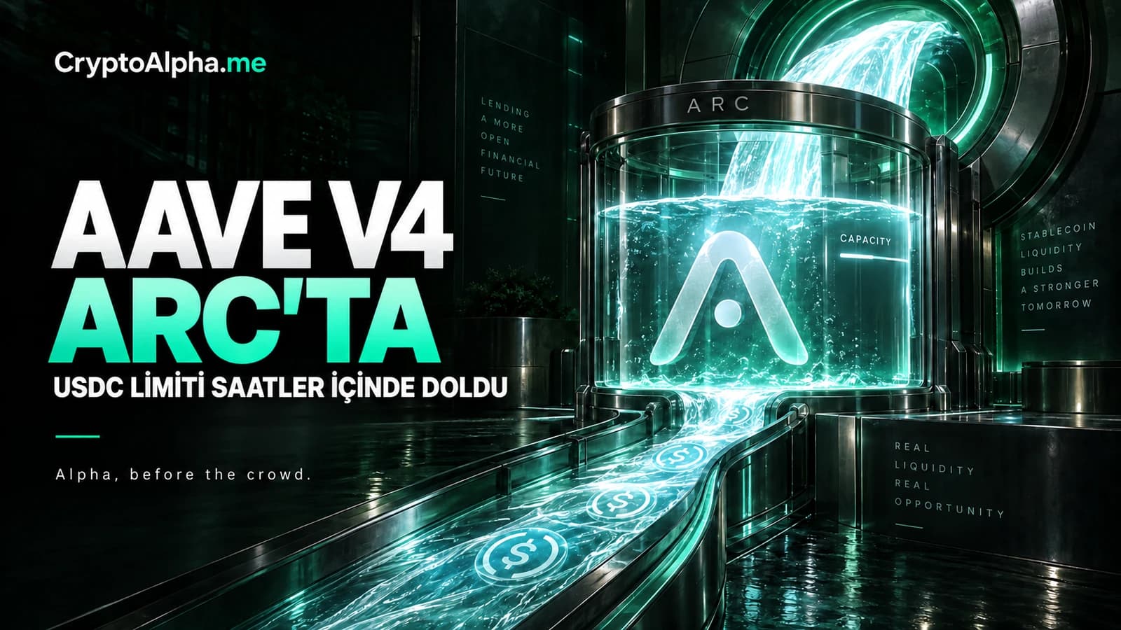 Aave V4 Arc'ta ilk saatlerde limite ulaştı: 57,6 milyon dolarlık başlangıç