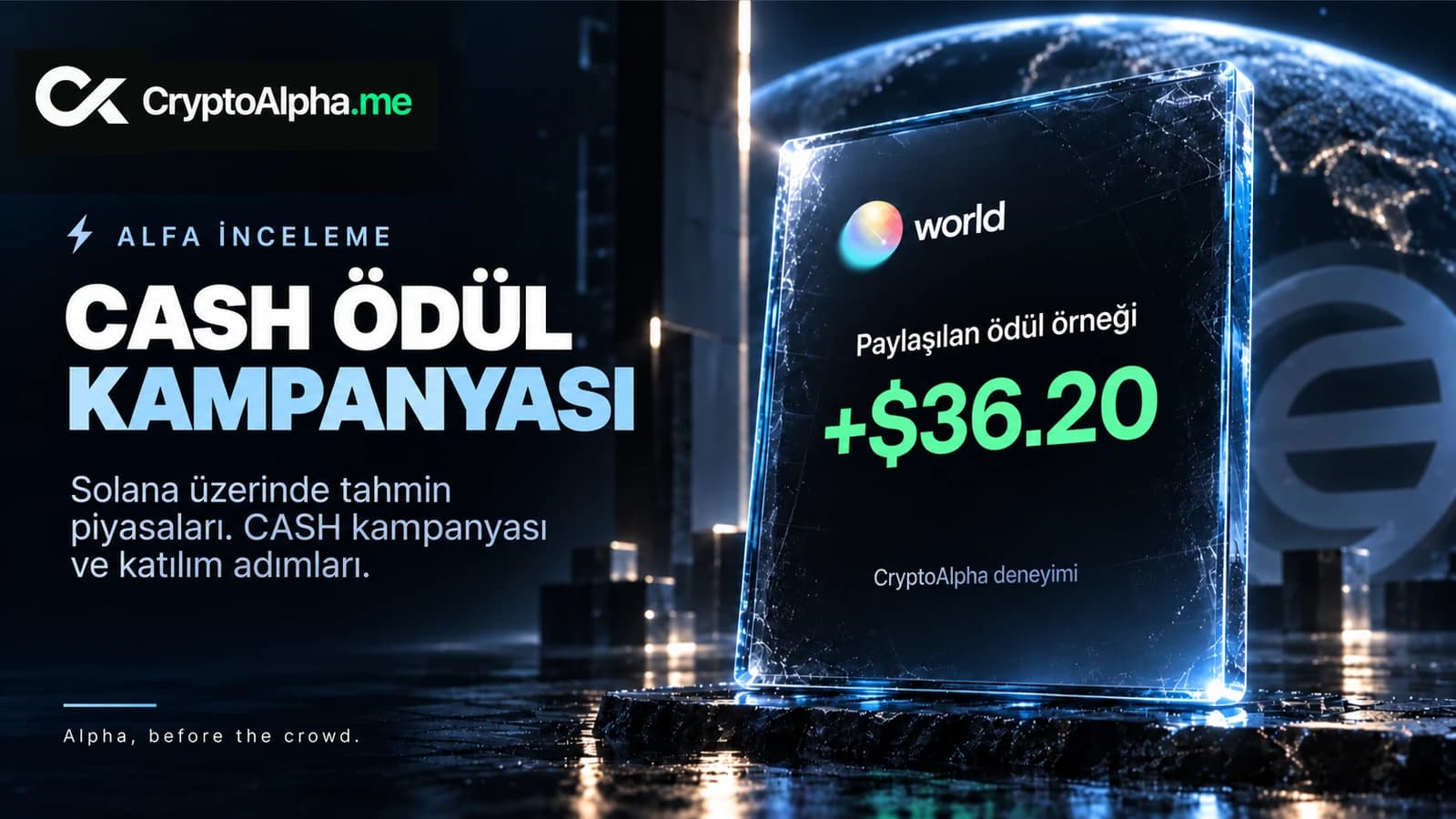 World CASH airdrop kampanyası: bakım sonrası katılım adımları