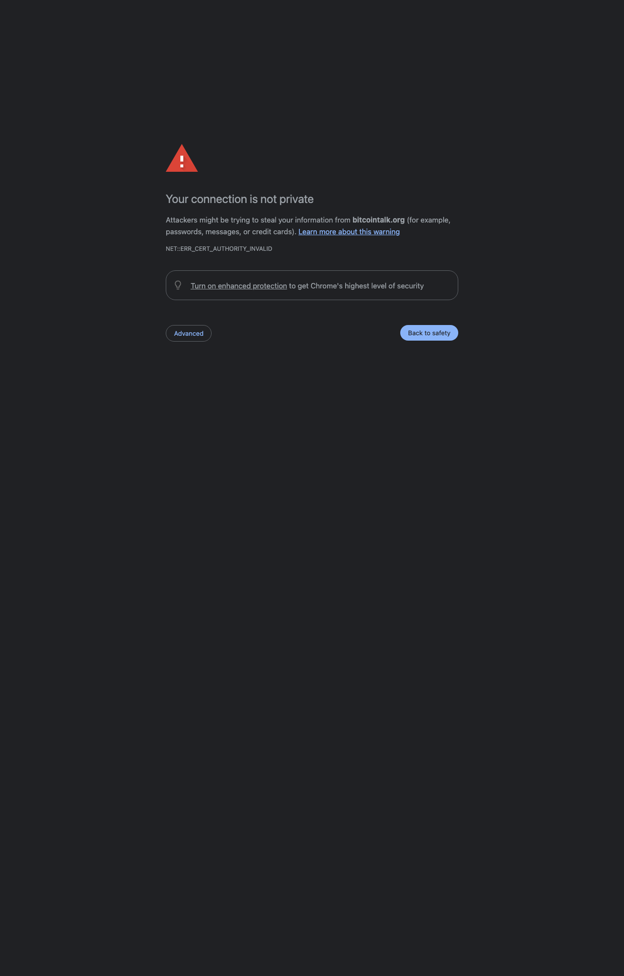 Screenshot of https://bitcointalk.org/index.php?topic=375643.0